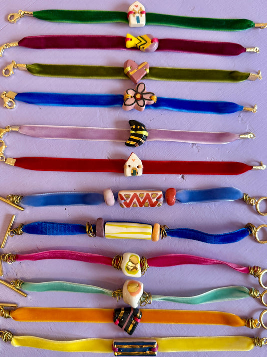 Bracciali VELVET gancio argento 925/oro